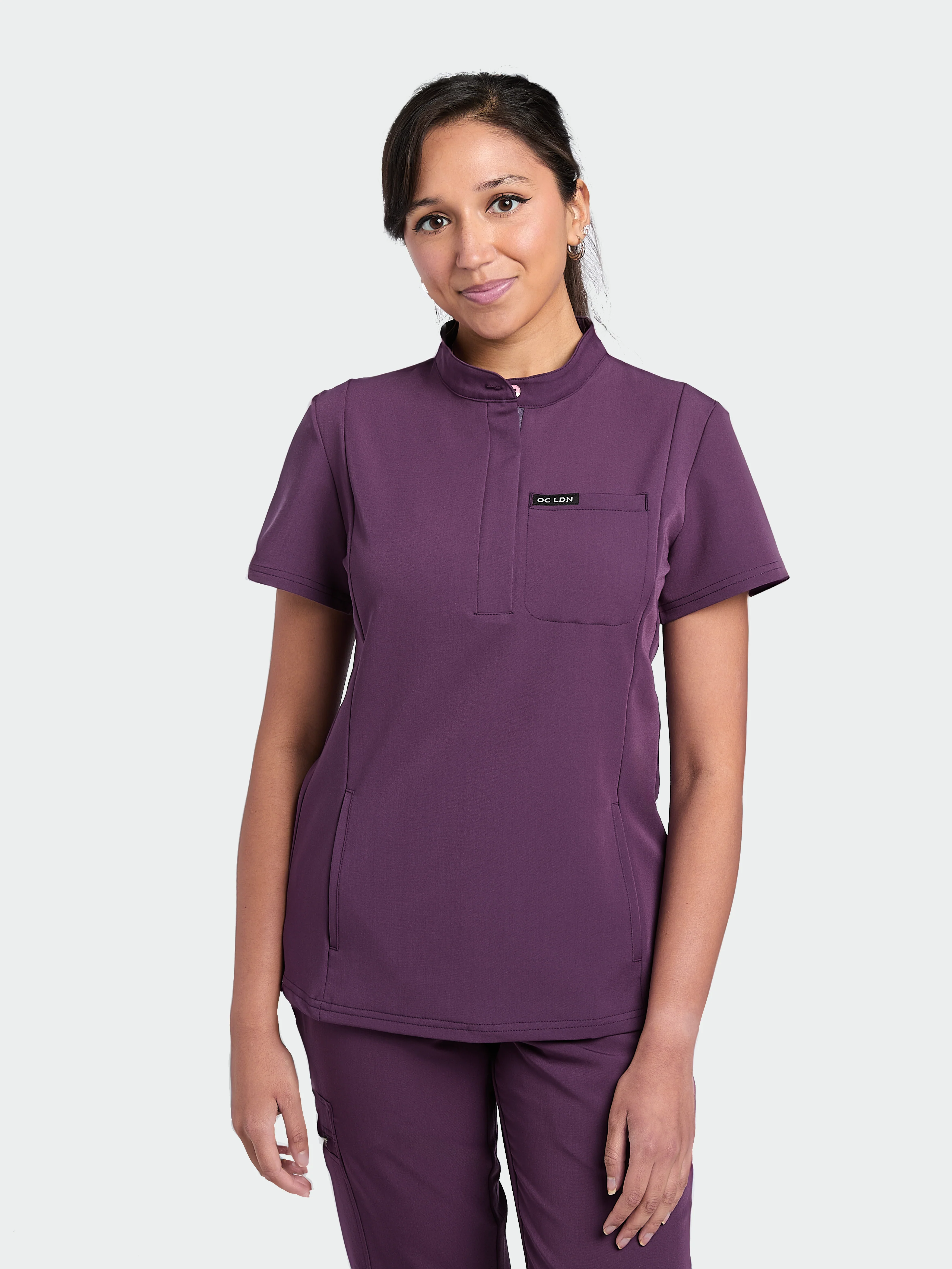 Women's Mandarin Scrub Tops